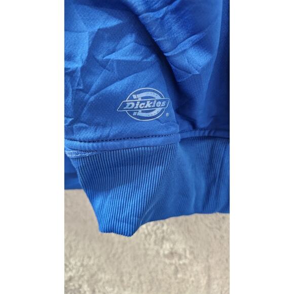 Galaxy‎ Blue Dickies Scrubs Dynamix Zip Front Warm Up Jacket DK330 Wmns Medium M - Picture 3 of 3